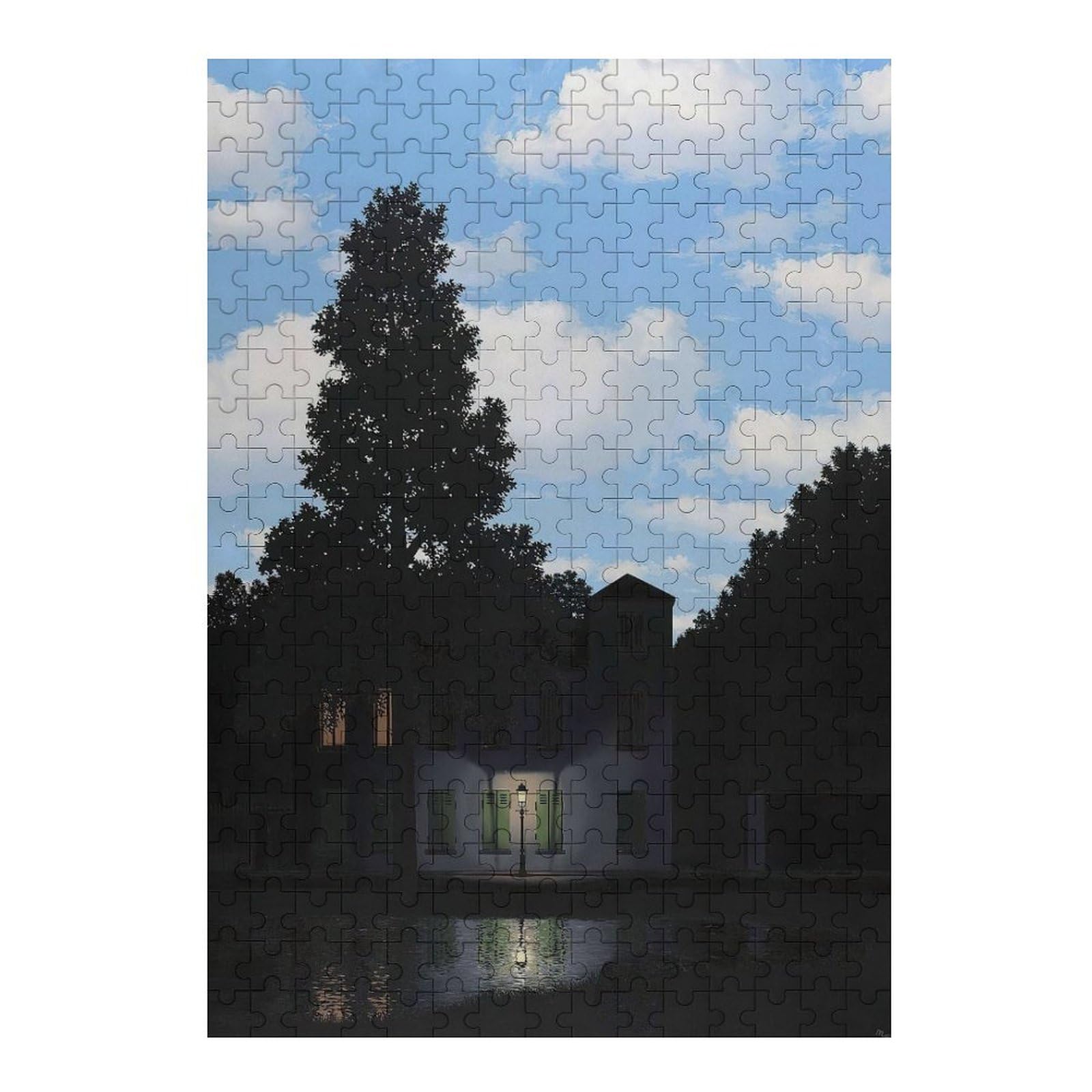 Amazon | Rene Magritte ルネ・マグリットの有名な絵画の複製「光の